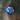 Photo Boule de Noël bleue avec motif de fleurs en filigrane faite à la main - artisanat 5,5 cm Boule de Noël bleue avec motif de fleurs en filigrane faite à la main - artisanat 5,5 cm