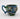 Photo Tasse à café en céramique bleue Tasse à café en céramique bleue
