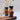 Decorative Small Vase Made of Wood Hand Painted