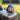 Photo Traditional Hand-painted wooden Easter egg with bird, ostrich egg size Traditional Hand-painted wooden Easter egg with bird, ostrich egg size