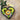 Photo Christmas tree decoration heart wooden figure with green pattern Christmas tree decoration heart wooden figure with green pattern