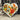 Photo Heart decoration wooden ukrainian painted Heart decoration wooden ukrainian painted