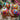 Photo Set of 4 hand-painted small wooden Christmas balls, 5.5 cm Set of 4 hand-painted small wooden Christmas balls, 5.5 cm