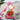 Photo Easter rabbit in pink-Beautiful Easter ornaments made of wood with flower pattern Easter rabbit in pink-Beautiful Easter ornaments made of wood with flower pattern