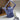 Photo Théière design en argile à motif bleu Théière design en argile à motif bleu