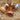 Photo Wooden bells with traditional floral pattern, set, traditional handicraft Wooden bells with traditional floral pattern, set, traditional handicraft