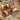 Photo Wooden bells with traditional floral pattern, set, traditional handicraft Wooden bells with traditional floral pattern, set, traditional handicraft