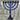 Photo Menorah - Jewish candleholder - high quality handcraft, blue Menorah - Jewish candleholder - high quality handcraft, blue