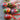 Photo Hand-painted small wooden Easter eggs for hanging - iridescent Hand-painted small wooden Easter eggs for hanging - iridescent