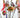 Photo Butterflies - Easter tree decorations set - hand painted Butterflies - Easter tree decorations set - hand painted