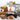 Photo Magnifique panier de Pâques - décoration de couple de lapins, trois mini œufs de Pâques en bois - fait main Magnifique panier de Pâques - décoration de couple de lapins, trois mini œufs de Pâques en bois - fait main