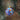 Photo Hand painted Christmas balls -golden with blue, 5.5 cm Hand painted Christmas balls -golden with blue, 5.5 cm