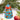 Christmas bell wooden, in the shape of Christmas tree