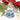 Photo Christmas angel and bell made of wood, white and blue Christmas angel and bell made of wood, white and blue