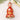 Photo Red golden Christmas ornaments Angel and bell Red golden Christmas ornaments Angel and bell