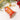 Photo Red Christmas bell for the tree with the floral pattern Red Christmas bell for the tree with the floral pattern