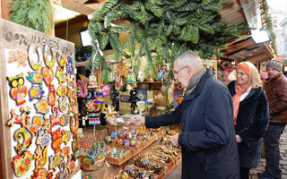 Ukrainische Stände am Weihnachtsmärkten 2024