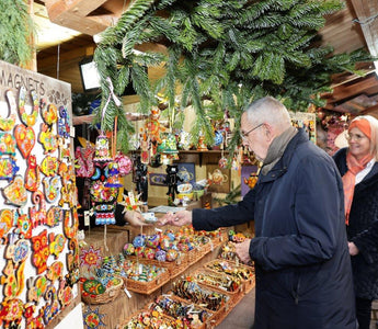 Ukrainische Stände am Weihnachtsmärkten 2024