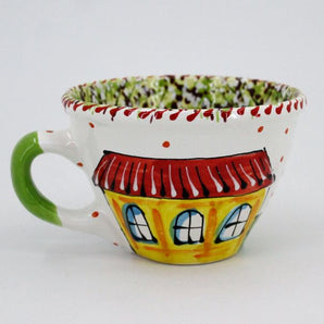 Ceramic coffee cup "Spring City"