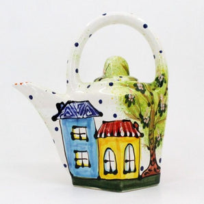 Original ceramic teapot "Spring City"