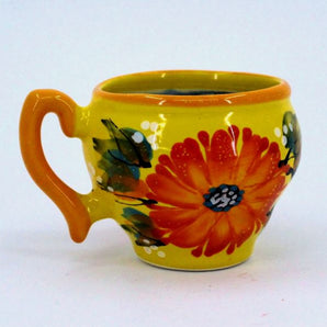 Beautiful ceramic teacup (68), hand painted