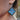 Folk style earrings in blue, handmade from wood and hand painted