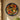 Decorative small plate with Petrykivka painting 14 cm A day in the family nest - 3
