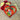 Original Christmas ornament heart shaped