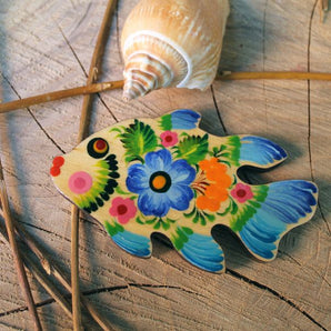 Fish fridge magnet