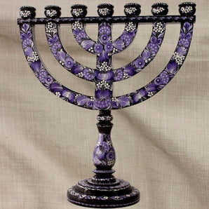 Seven Branch Menorah, handmade