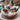 Hand-painted Easter eggs with fantasy birds - 3 pieces in a basket - Easter decoration natural materials