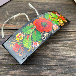 Beautiful hair clip hand painted