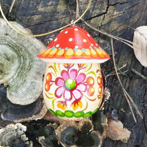 Fly agaric - Christmas decoration and small gift box