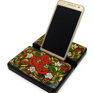 Exclusive wooden stand for phone and tablet