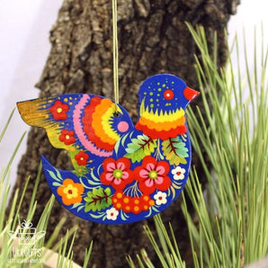 Christmas tree decoration Bird Ukrainian FolkArt
