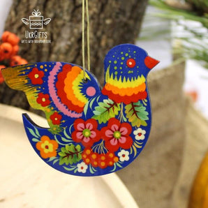 Christmas tree decoration Bird Ukrainian FolkArt