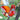 Red bird Christmas ornament hand painted