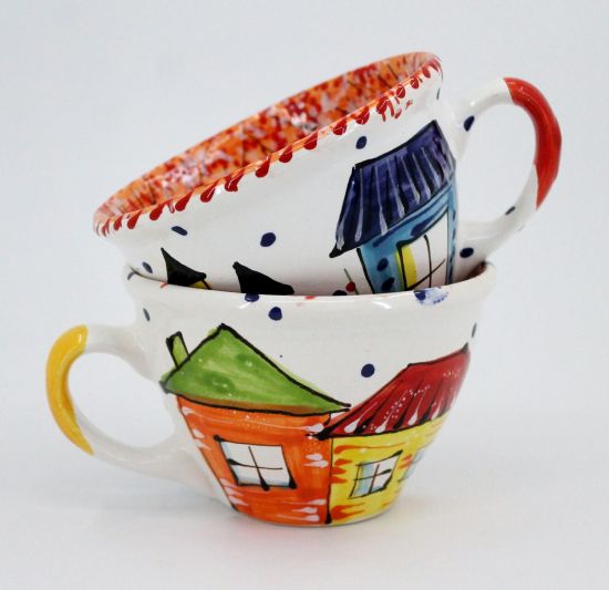 Handmade stoneware mug (04)