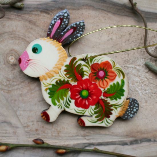 Bunny  Easter ornaments - tree decorations