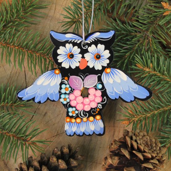 Owls tree Christmas decorations