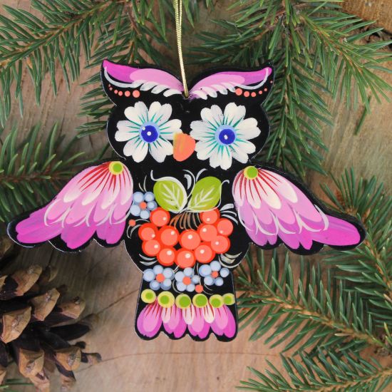 Owls tree Christmas decorations