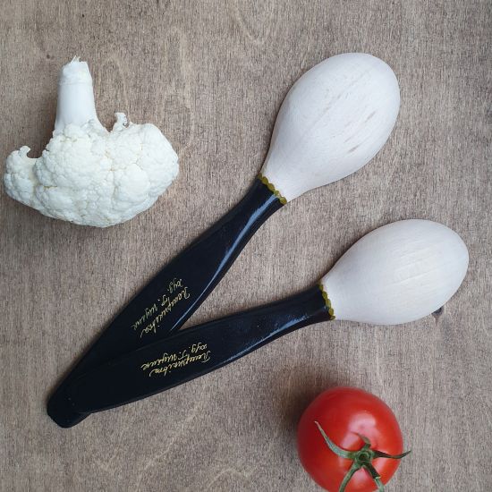 Hand made wooden spoons kitchenware as a gift
