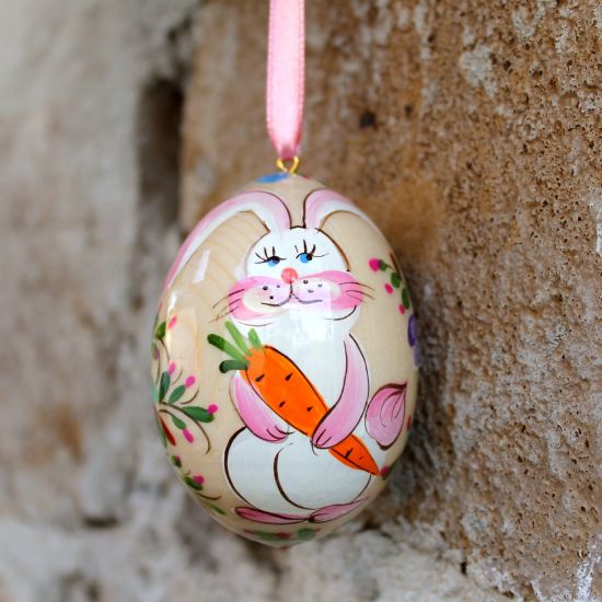 Rustic Easter egg - ukrainian traditional Pysanka