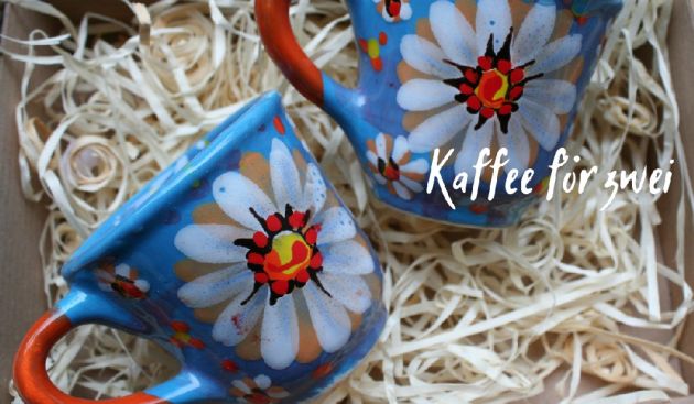 Espresso ceramic Tassen Ukrainische Handarbeit